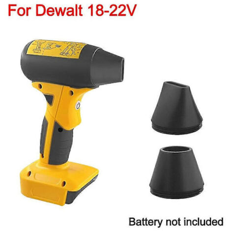 LYERCW - Mini souffleur Jet-Dry, aspirateur portatif sans fil et sans balais, multifonctionnel, 4 modes, souffleur d'air électrique pour Dewalt
