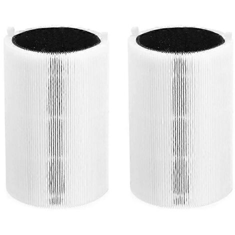 2 filtres de rechange HEPA et charbon actif pour purificateurs d'air Blue Pure 411/411+ et 3210 (1/5)