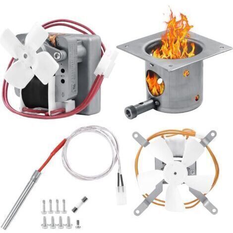 Kit de pièces de rechange pour Pit Boss,Traeger Wood Pellet Grills,Inclure2.0RPM Auger Motor, Hot Rod Ignitor,Fire Burn Pot,Ventilateur à induction,Convient pour le chef de camp,Z Grills Pellet Grill