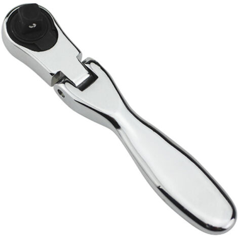 Mini clé à cliquet 1/4 pouce, clé à cliquet réversible 72 dents en acier chrome vanadium avec douille et porte-embouts à double tête pour espaces restreints (1/5)