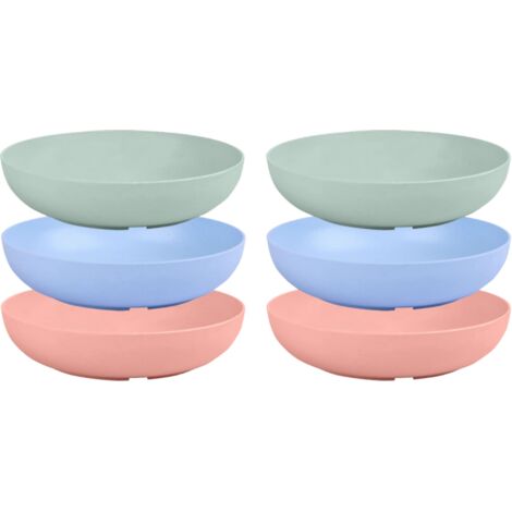 gamelles anti,fatigue pour chats, peu profondes (14 cm), larges et adaptées aux aliments humides, idéales pour les chatons et les chats à pattes courtes, en paille de blé. (1/5)