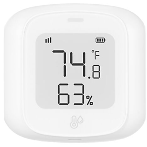 Moniteur de température et d'humidité WiFi, capteur intelligent de température et d'humidité avec écran LCD, thermomètre et hygromètre d'intérieur, compatible avec Google Home (1/5)