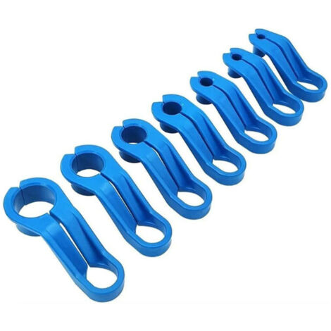 Ensemble de 7 outils de déconnexion de conduites de carburant et de climatisation automobile, outils de retrait des conduites de refroidisseur d'huile de transmission 1/4,7/8 pouce (1/5)