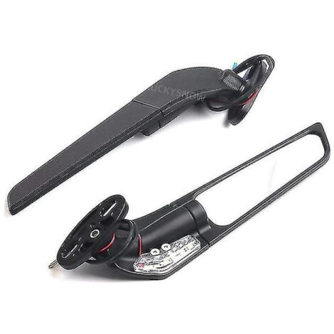 Rétroviseur modifié avec déflecteur de vent pour moto Suzuki GSX-R 600, 750, 1000, GSX-1300R, GSX-650F et GSX-R