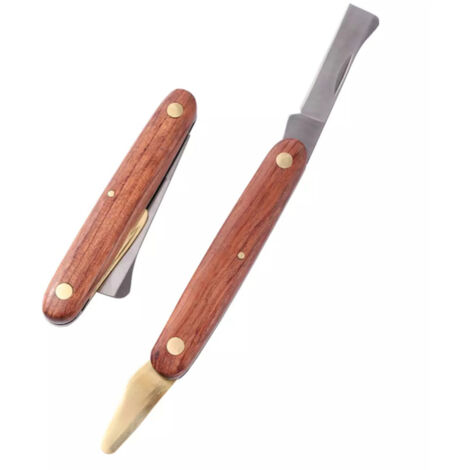 Couteau de greffage pliable pour jardin, sécateur, coupe-semis pour verger, cisaille à arbres fruitiers, sécateur pour la vaccination des arbres fruitiers