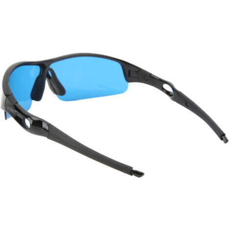 Lunettes de protection contre les UV pour éclairage HPS et LED, idéales pour les salles de culture (bleu). (1/5)