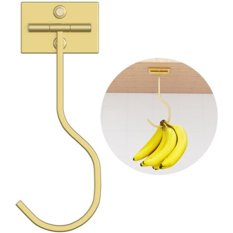 Crochet à bananes de style nouveau, support de cuisine pliable et multifonctionnel, crochet pour suspendre les fruits