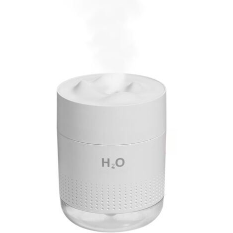 Humidificateur/diffuseur USB 500 ml avec veilleuse, portable et silencieux, diffuseur d'huiles essentielles, arrêt automatique, idéal pour la maison, les voyages, le bureau ou la chambre. (1/5)
