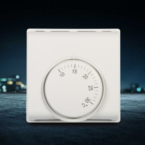 Thermostat mécanique 220 V pour climatisation centrale (neuf) (1/5)