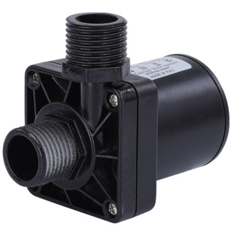 Pompe CC sans balais - 12 V 700 l/h 20 W Micro pompe sans balais 5 m / 16,4 pi Pompe de surpression haute température pour aquarium, fontaine, piscine, bassin, WC (1/5)