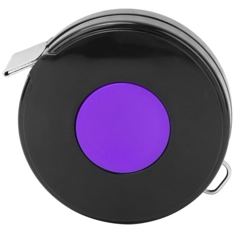 Mètre ruban souple rétractable de 150 cm pour vêtements et corps (violet) (1/5)