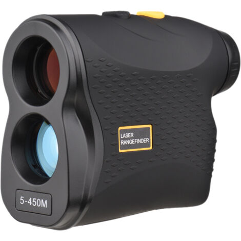 Télémètre laser 405m 6x - Mesure de distance avec 4 modes (golf/chasse/vitesse) - Longue portée pour chasse et golf
