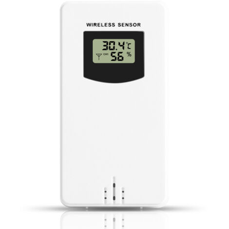 Capteur extérieur pour station météo Fanju - Sonde sans fil température humidité IPX4 portée 60m