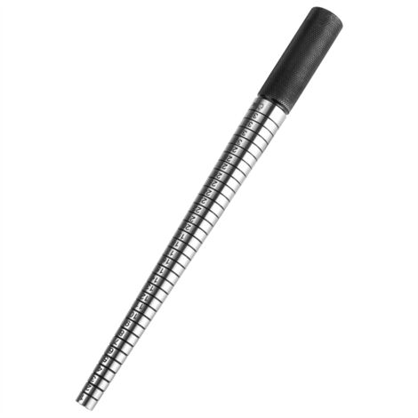 Mandrin à anneau en acier et maillet à face en nylon pour le calibrage, la fabrication de bijoux et le formage outils de marteau en caoutchouc (1/5)