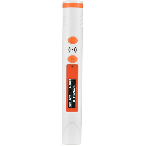 Détecteur de radiations nucléaires portatif stylo, détection rayons X Y β, compteur Geiger dose personnelle rechargeable paume, alarme sonore lumineuse (1/5)