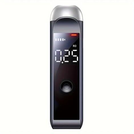 Alcootest automatique rechargeable,Éthylotest automatique, rechargeable, noir. (1/5)