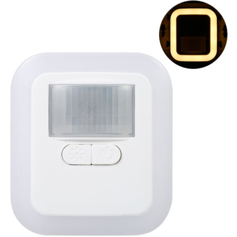 Veilleuse murale LED à détecteur de mouvement, avec luminosité et durée d'éclairage réglables (30 s/60 s/90 s/120 s), pour salon, chambre, escaliers, AC110-240V (1/5)