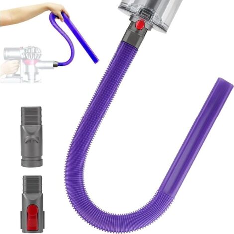 Kit de nettoyage pour conduit de sécheuse, Compatible avec Dyson V15, V12, V11, V10, V8, V7, V6 (tuyau de 31,8 pouces + adaptateurs) (1/5)