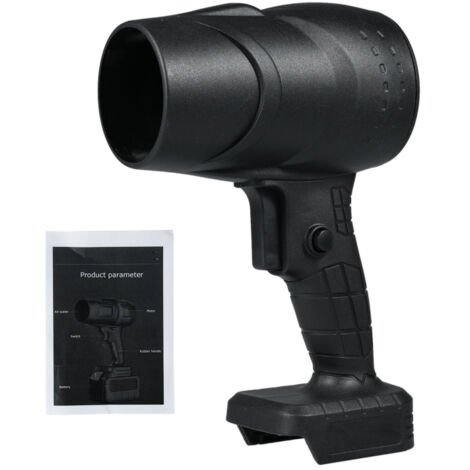 Souffleur sans fil, puissant souffleur d'air de 1050 W, ventilateur turbo à main, souffleur de sciure de bois 30 m/s（Batterie et chargeur non inclus.） (1/5)