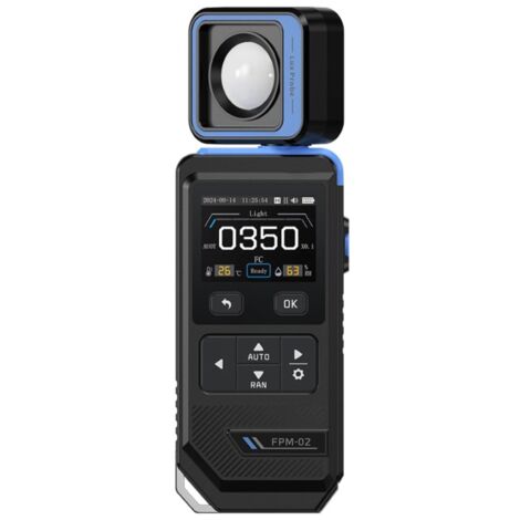 Luxmètre FPM-02, appareil de mesure de la lumière de haute précision à large plage de mesure, testeur de lumens professionnel pour usage domestique