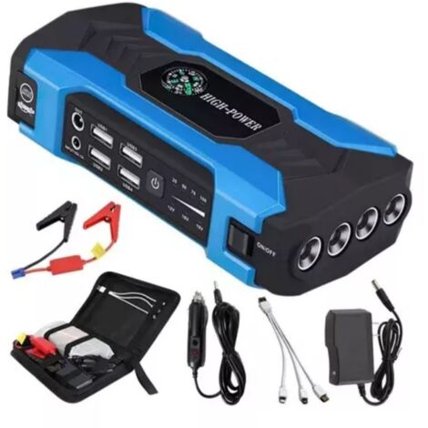 Démarreur d'urgence General Motors 28 000 mAh 12 V avec ou sans affichage numérique (1/5)