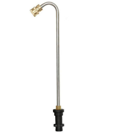 Lance de pulvérisation coudée - compatible Kärcher K2-K7 4000 PSI - Buse d'angle réglable pour nettoyage gouttières