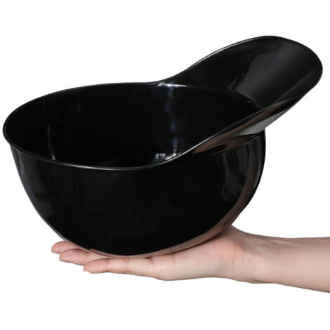 Bols à goûter Home Run Party Bowls - Contenants en forme de casquette de baseball de 70 oz pour crème glacée, popcorn et autres amuse-gueules (noir, lot de 1) (1/5)