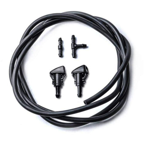 Kit de gicleurs de lave-glace pour Chrysler / Dodge / Jeep / Ram : tuyau de 2 mètres et 2 connecteurs inclus (réf. 5303833AA).