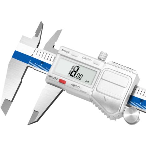 Pied à coulisse électronique numérique de 150 mm, outil de mesure de précision au 0,01 mm, micromètre à vernier en acier inoxydable étanche IP54 pour la mesure d'origine