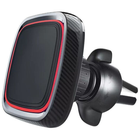 Support magnétique de voiture pour téléphone de voiture, pliable et rotatif à 720°, en métal.