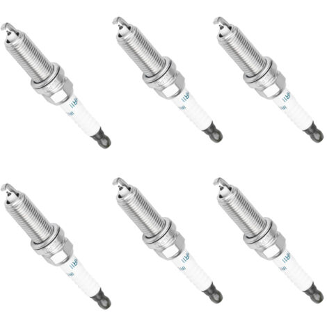 Lot de 6 bougies d'allumage à l'iridium pour Nissan Altima Infiniti EX35 3.5L FXE22HR11 22401-EW61C
