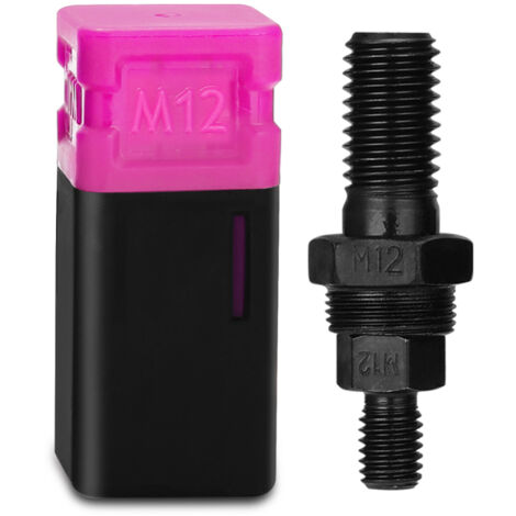 Accessoire pour riveteuse : mandrin fileté, adaptateur d'outil pour écrou de rivet, tige de traction, têtes de rivetage de rechange (1/5)