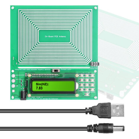 Résonateur audio à résonance de Schumann 7,83 Hz, réglable de 0,001 Hz à 200 kHz (1/5)