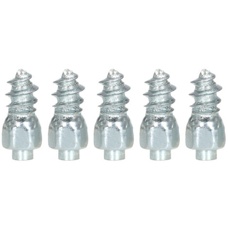 Lot de 100 clous antidérapants pour pneus d'hiver (neige et glace) de 9 mm pour voitures et motos. (1/5)