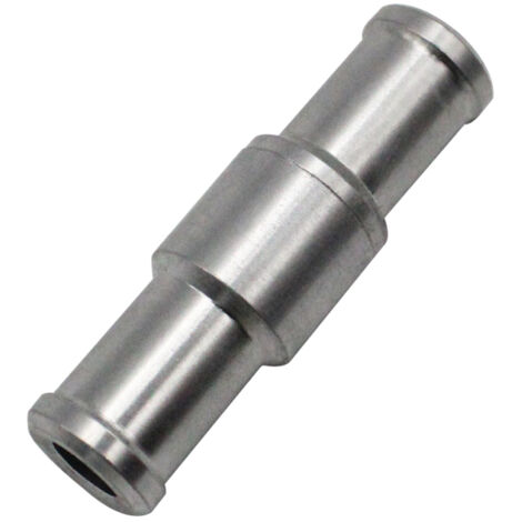 Clapet anti-retour unidirectionnel en ligne de 12 mm pour carburant, eau, gaz, air et vide, vanne en aluminium (1/5)
