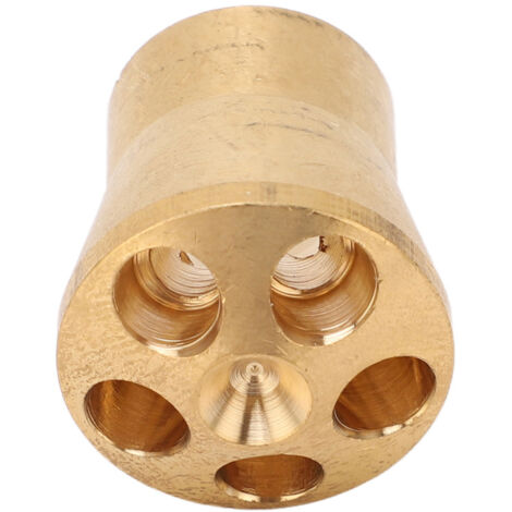 Distributeur de réfrigérant en laiton résistant à l'usure, précis et uniforme, 5 trous, séparateur de liquide pour climatiseur et réfrigérateur (1/5)