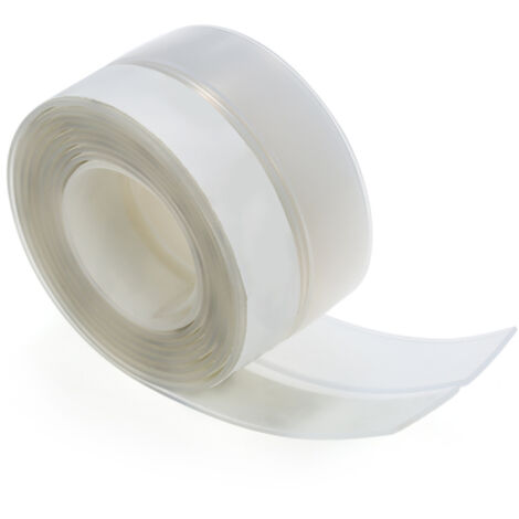 Bande d'étanchéité en caoutchouc silicone auto-adhésive de 1 m (3,3 pi) pour portes et fenêtres : isolation phonique et acoustique. (1/5)