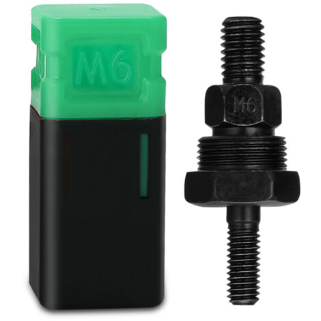 Accessoire pour riveteuse : mandrin fileté, adaptateur d'outil pour écrou de rivet, tige de traction, têtes de rivetage de rechange (1/5)