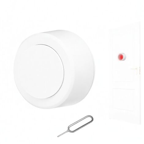 Détecteur de mouvement ZigBee PIR – 120° – Détection de présence humaine – Alertes application – Hub requis – Intérieur/extérieur (1/5)