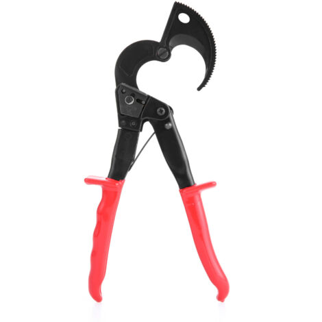 Coupe-câbles à cliquet professionnel robuste de 240 mm² pour câbles en cuivre et en aluminium (1/5)
