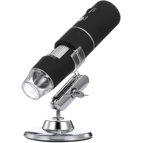 LIFCAUSAL Microscope Numérique Sans Fil HD 1080P Portable WIFI avec 8 LEDs Compatible iPhone, Android, iPad, Windows et MacOS (1/5)