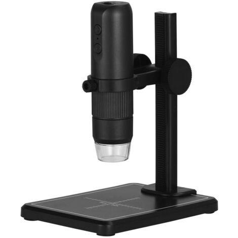 LIFCAUSAL Microscope Numérique WiFi Portable Grossissement 50X-1000X avec 8 LEDs Réglables Compatible Smartphones/Tablettes iOS et Android (Pliable et Léger) (1/5)