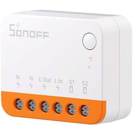 Module de commutateur intelligent Wifi  MINI R4 Module de télécommande à double contrôle Smart Home Works R5 S-MATE Contrôle sans fil Alexa Google Home (1/5)