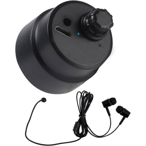 Détecteur d'écoute vocale à microphone à haute résistance à travers le mur pour ingénieur fuite d'eau fuite d'huile réparation dispositif de détection sonore
