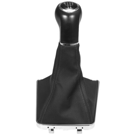Housse de pommeau de levier de vitesses à 5 rapports en cuir, anti-poussière, pour Opel Astra Corsa GTC 2005-2010 (1/5)