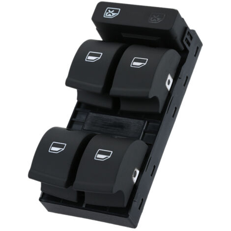 Commande électronique principale de lève-vitres à 5 boutons pour Audi A4 B6 B7 02-05 (1/5)