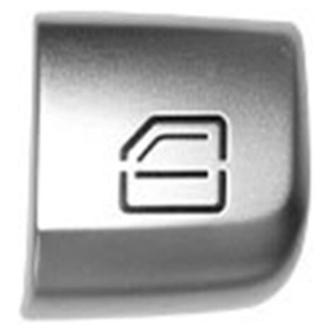 Cache-boutons de commande de lève-vitre de remplacement pour Mercedes-Benz Classe C GLC W205 W213 (2015-2023) et W253 GLC (2016-2022).
