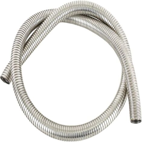 Tuyau flexible d'échappement universel en acier inoxydable, longueur 72 pouces (6 pieds), diamètre intérieur 1,25 pouce, tube d'échappement flexible robuste (1/5)