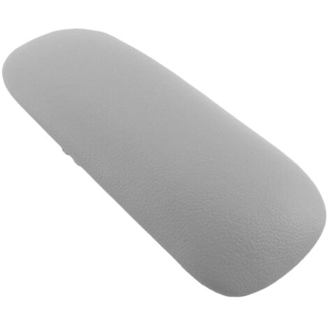 Couvercle de console centrale, revêtement de console centrale de remplacement en cuir PU pour BMW Mini Cooper 2002-2008, gris (1/5)