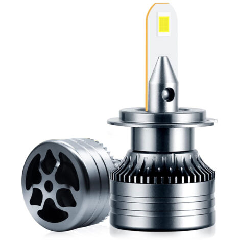 Ampoules LED H7 pour phares de voiture, étanches IP68, 6000K, 30W, 3100LM, lot de 2